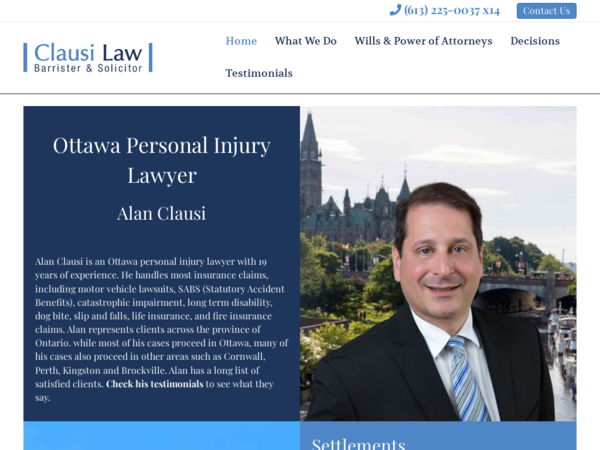 Alan Clausi - Ottawa Lawyer