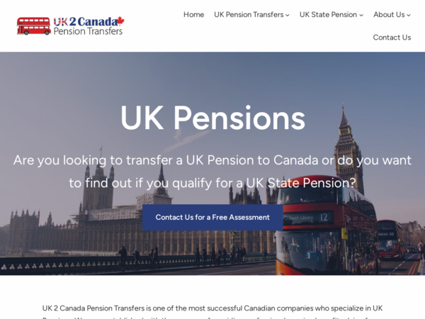 UK2 Canada Pension Transfers